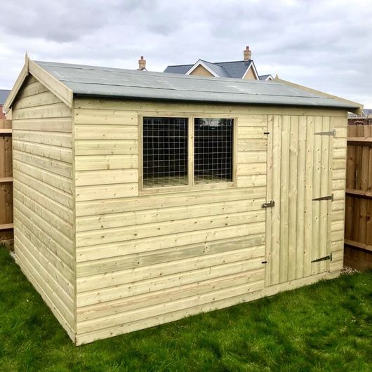 Treated Timber Apex Shed 10FT RANGE - Shed